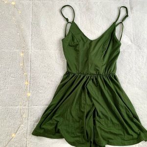 Green romper